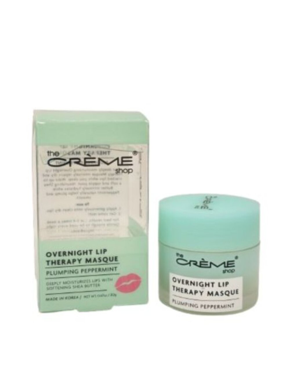 The Crème Shop Overnight Lip Therapy Masque Plumping Peppermint NEW
